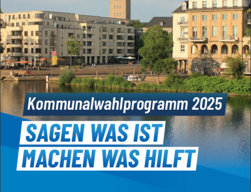 Kommunalwahlprogramm 2025 Mülheim an der Ruhr