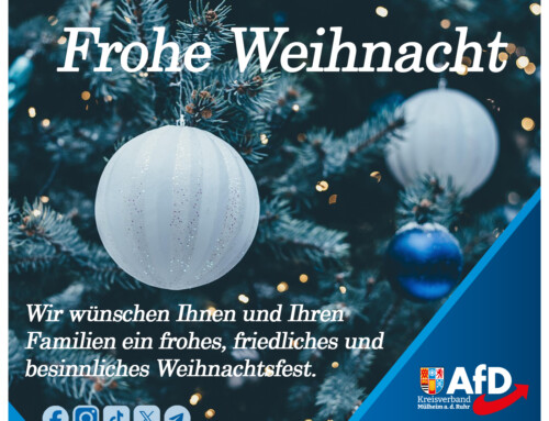 Frohe Weihnacht