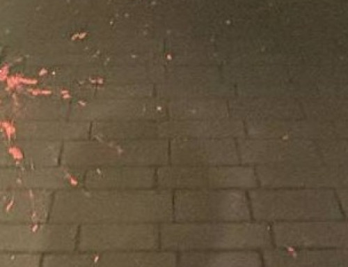 Linksextremistischer Anschlag auf die Immobilie unseres stv. Kreisvorsitzenden.