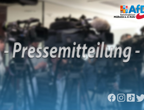Pressemitteilung der Ratsfraktion
