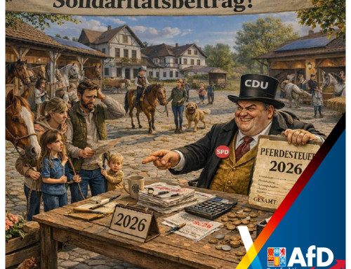 Keine Vorreiterrolle in Sachen Pferdesteuer in Mülheim!  AfD-Fraktion lehnt Prüfauftrag ab!