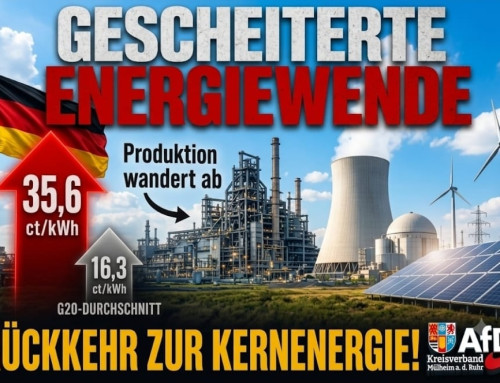 Gescheiterte Energiewende – Strompreisvergleich bestätigt Fehlentwicklung