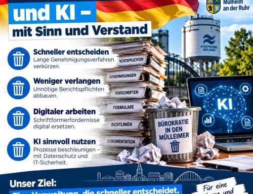 Bürokratieabbau und KI – mit Sinn und Verstand