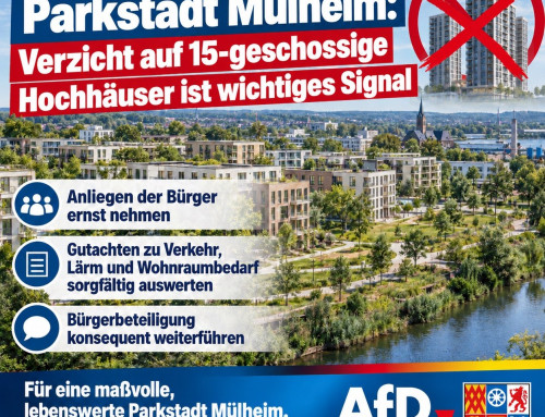 PRESSEMITTEILUNG der AfD-Ratsfraktion Mülheim an der Ruhr vom 08.10.2026﻿