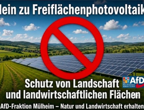 NEIN zur Freiflächen-Photovoltaik!